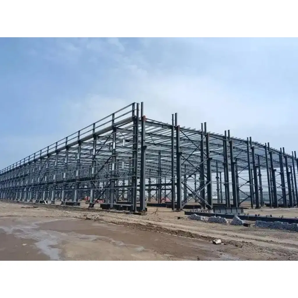 Durable Prefad Steel Structure Building Workshop for Streamlined Industrial Warehouse Operations, Professional Structural Steel Manufacturer.