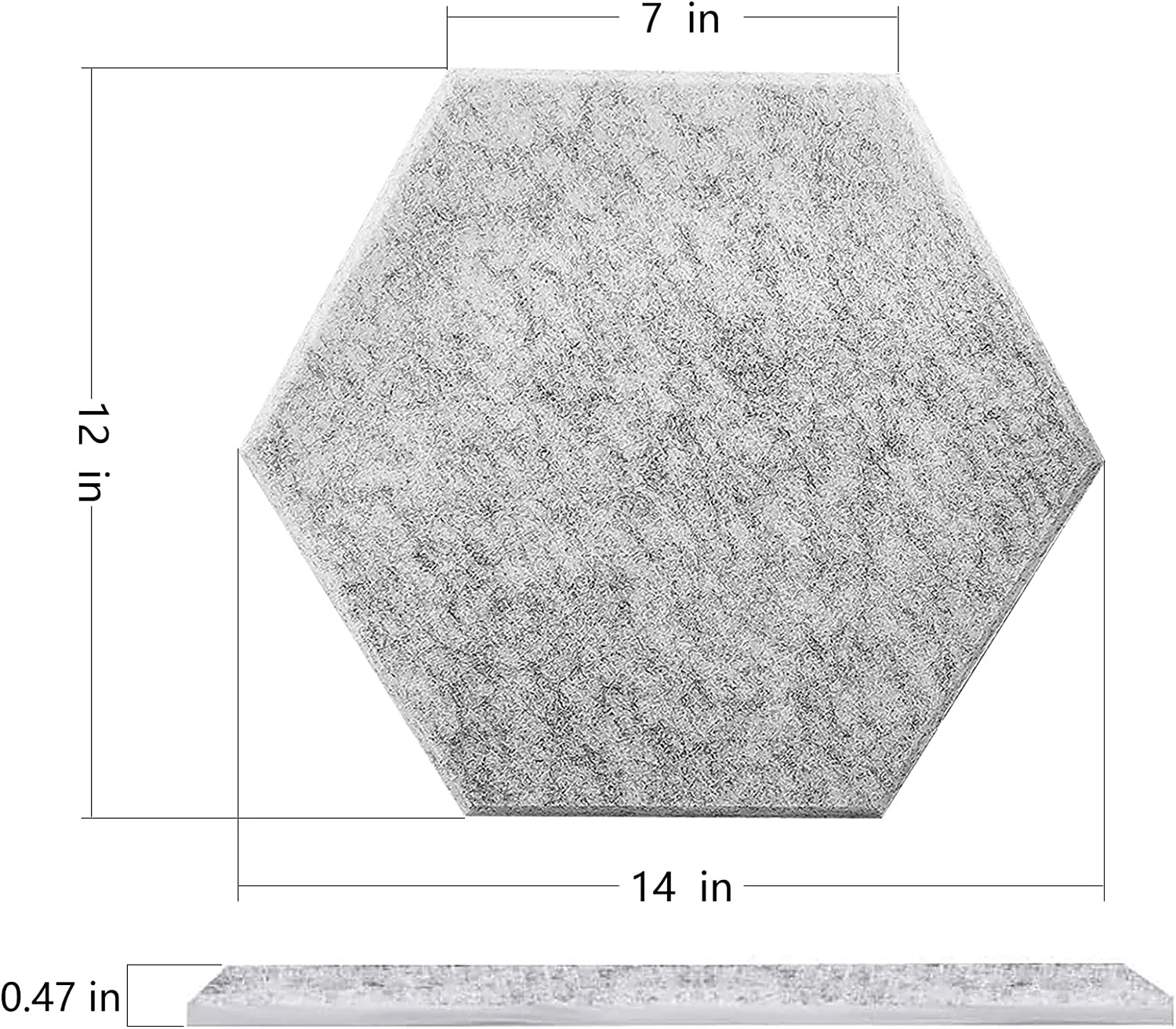 Bubos Fireproof Absorb Acoustic Panel Pet Acoustic Panel Wall Ceiling Decoration Soundproof Deco Board