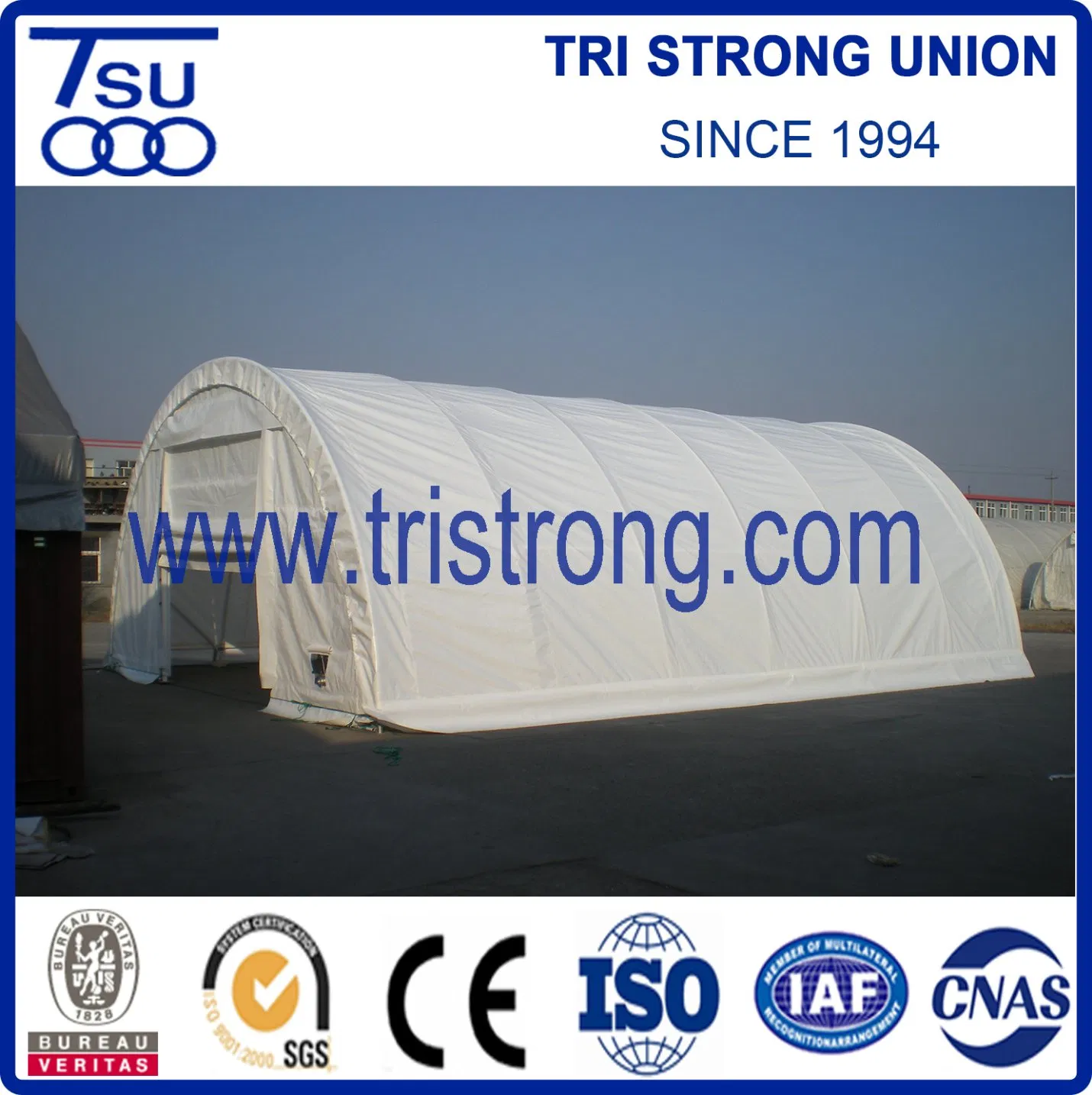 Prefabricated Tent Made of Steel Tube and Tarpaulin (TSU-3040/TSU-3065)