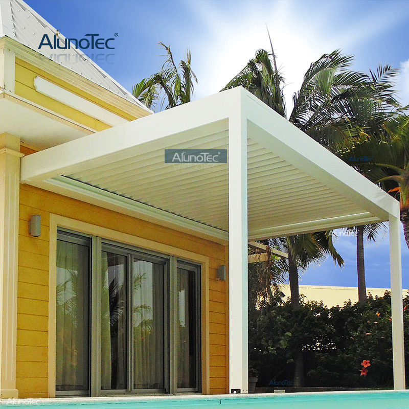 Motorised Swimming Pool Awnings for Outdoor Patio 4m X 3m X 3m