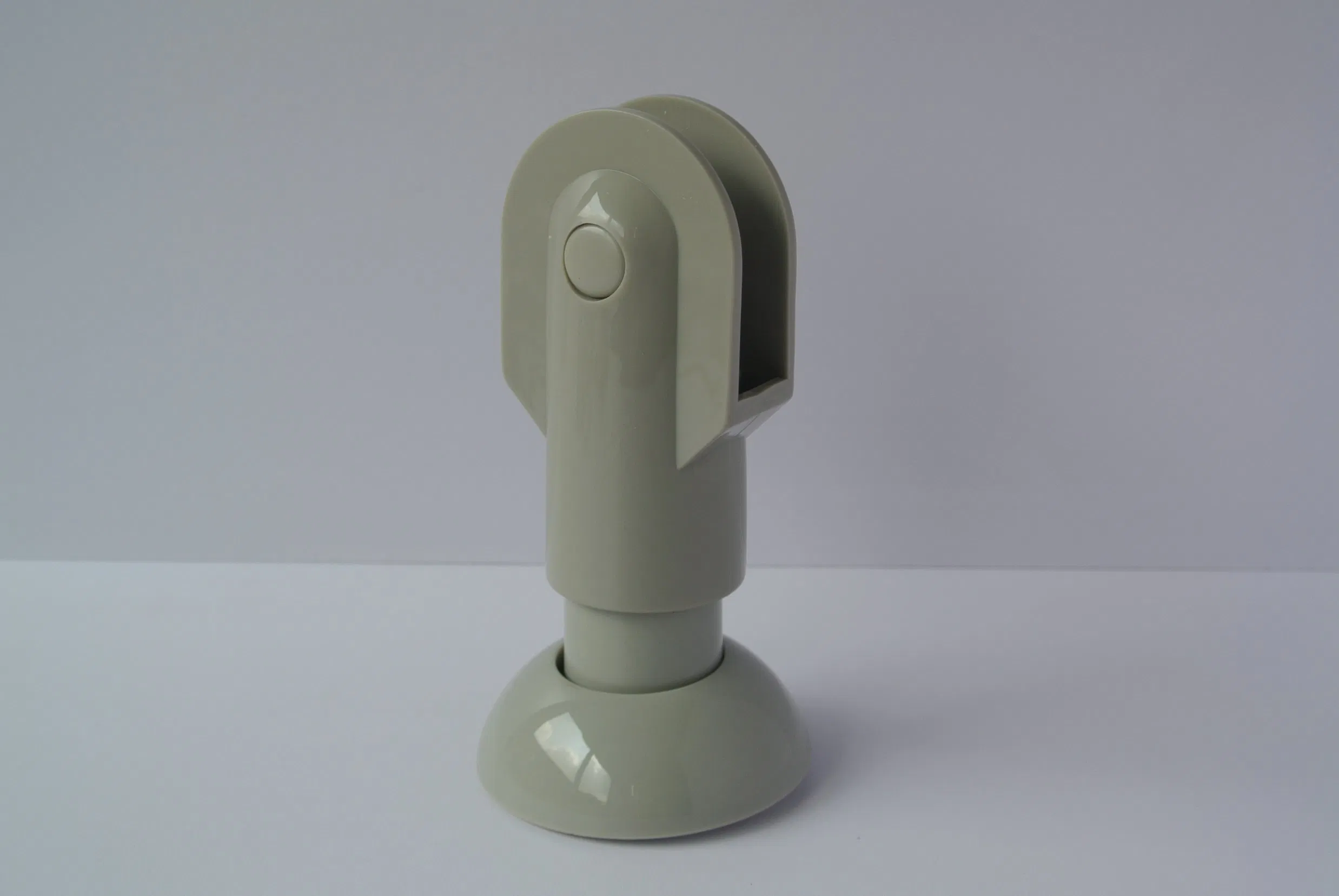 Grey Plastic Toilet Partition Hardware for School