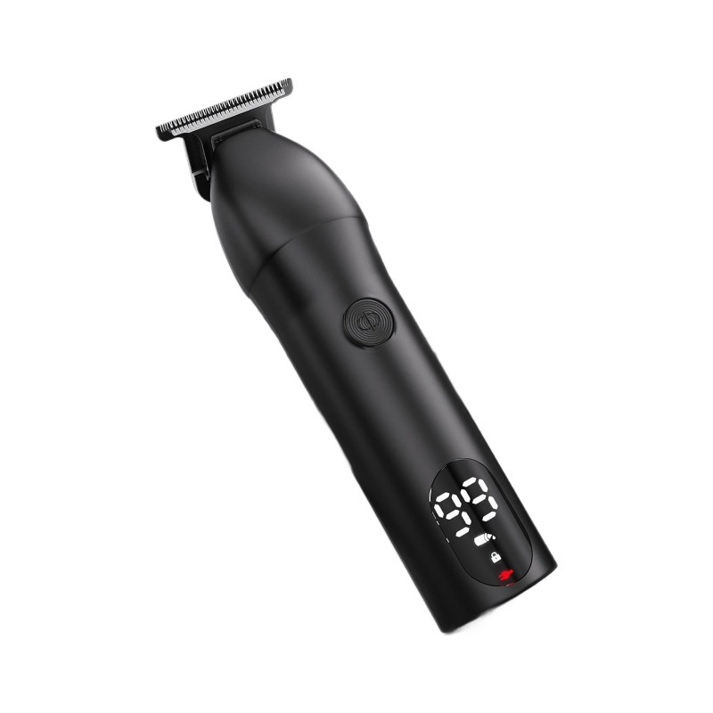 Wholesale Men's Electric Smart Digital Display Hair Clipper Professional Waterproof Salon Multi-Functional Hair Trimmer