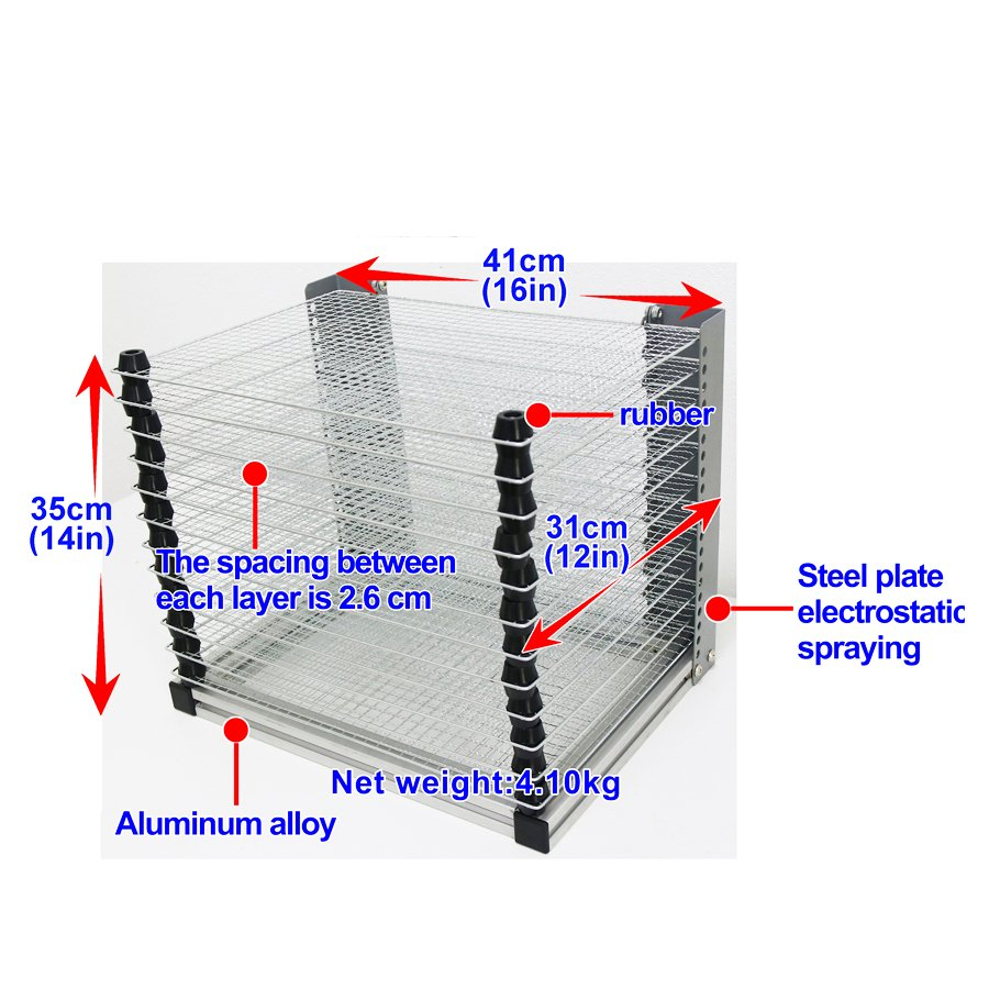 Zm3040-12 Desktopplaced Flip-Open Type Drying Rack