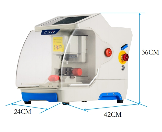 China High Security Auto Key Cutting Machine for Universal Key