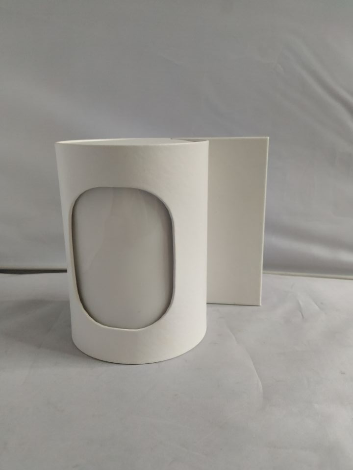 Wood Can Shape Napkin Dispenser with Menu Holder