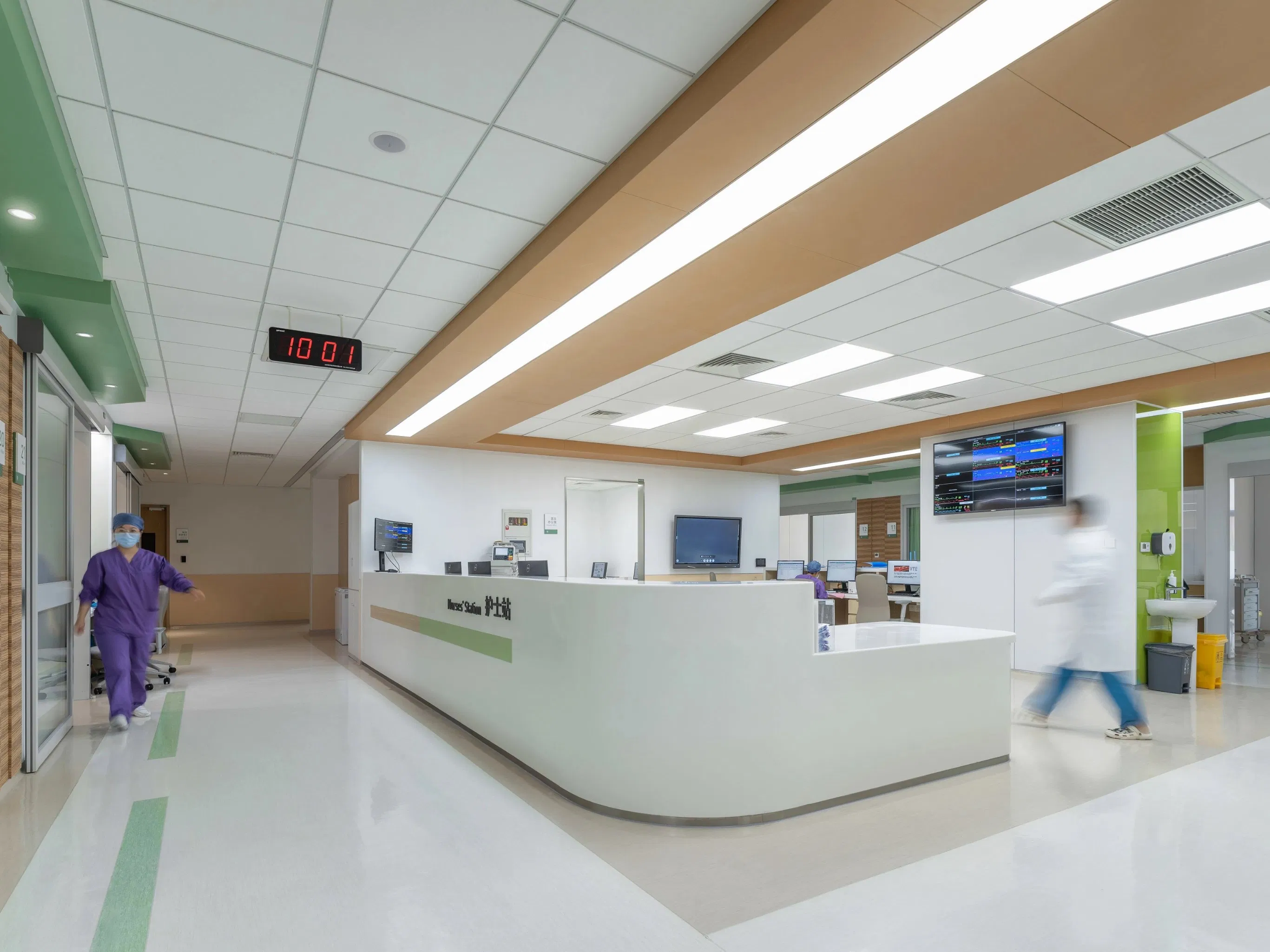 Factory Price Light Weight Fireproof Acoustic Fiberglass Insulation Ceiling Board for Hospital/Office