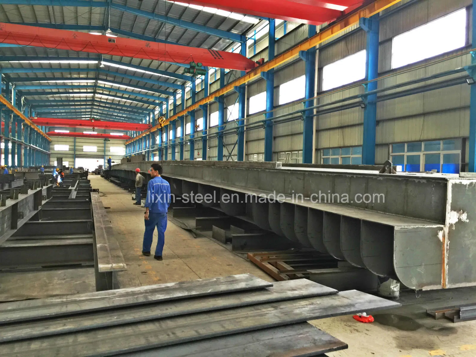 Prefabricated Steel Product for Large Metal Frame Bridge