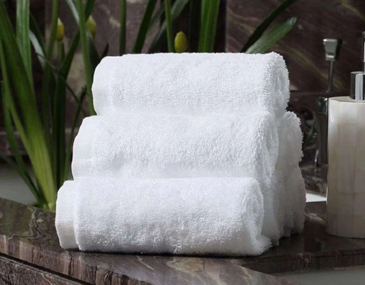Diamond Band Towels Hotel Towels Cotton Towles Towe Sets