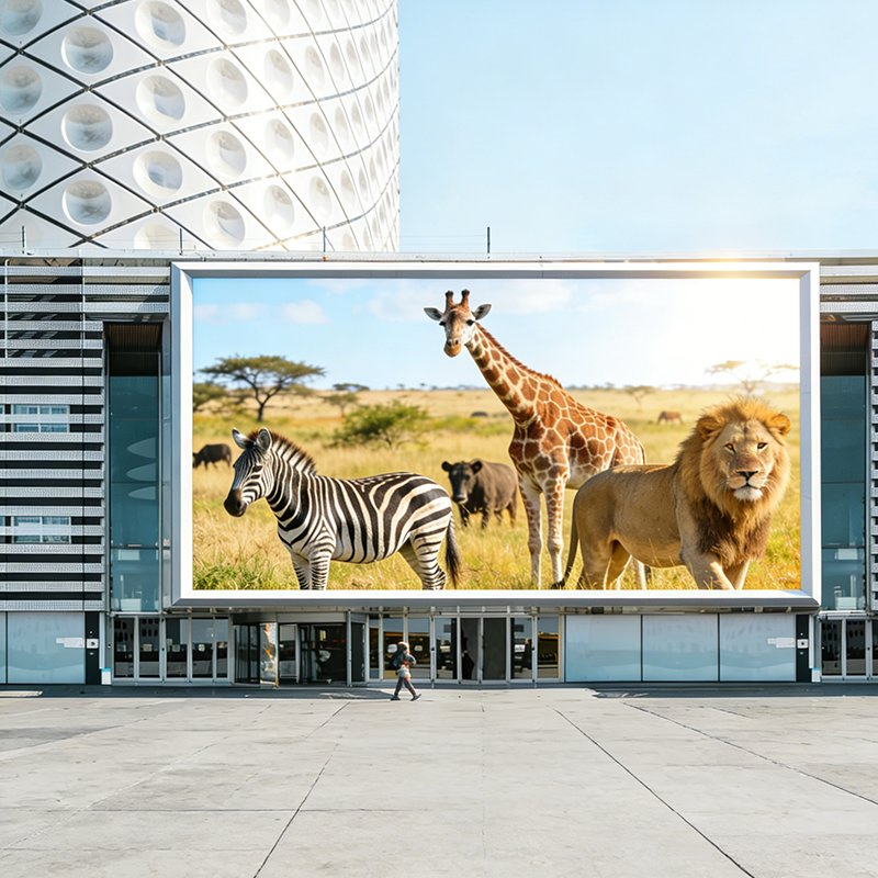 Domc P3.9 Ultra High Brightness Outdoor Rental Grade High Refresh Die-Casting Aluminum Curved Modular Smart Energy-Saving LED Video Display System Solution