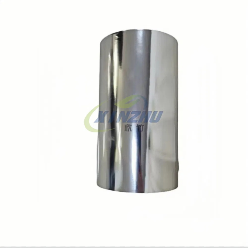 50mic Bright Silver BOPP Jumbo Roll Self Adhesive Sticker Packaging Label for Printing