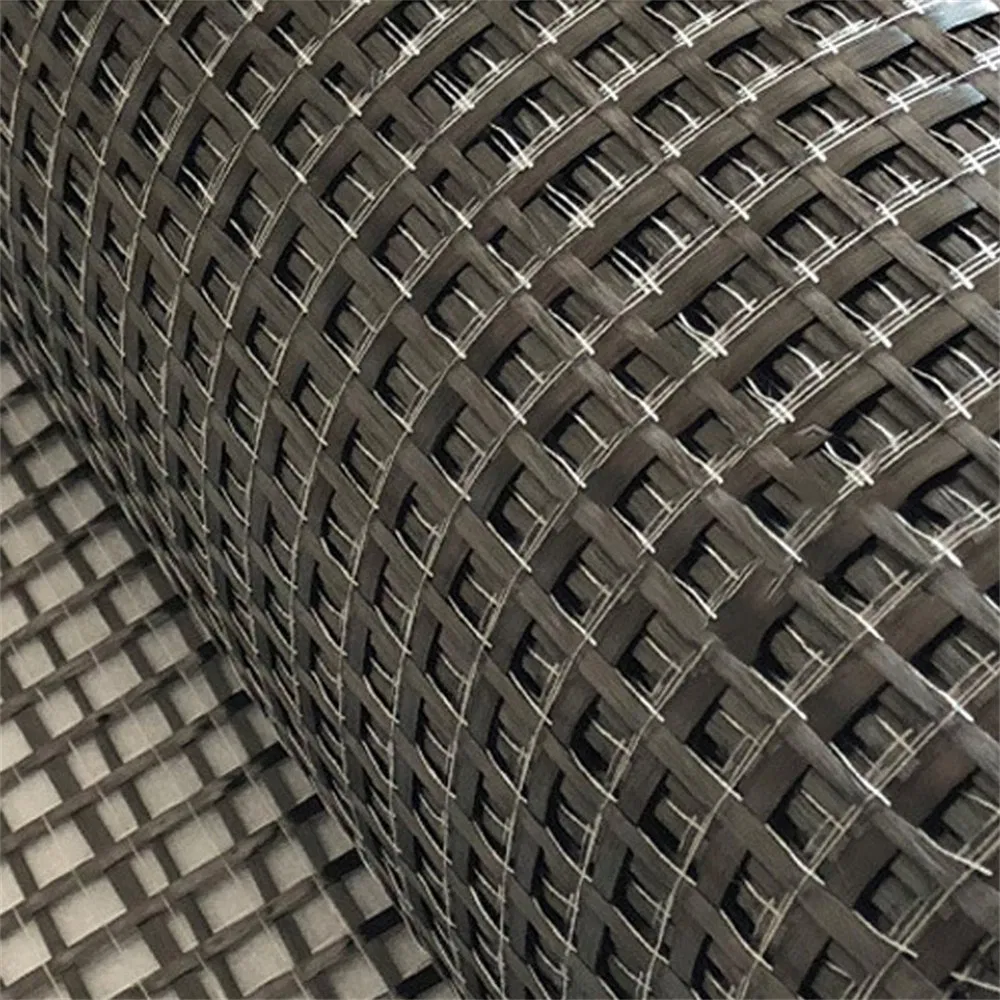 High Strength Lightweight Carbon Fiber Geogrid for Road Reinforcement