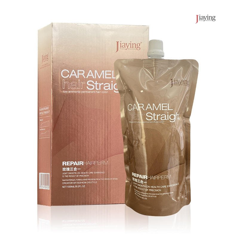 Professional Salon Keratin Perm Cream Hair Straighten Rebonding Treatment