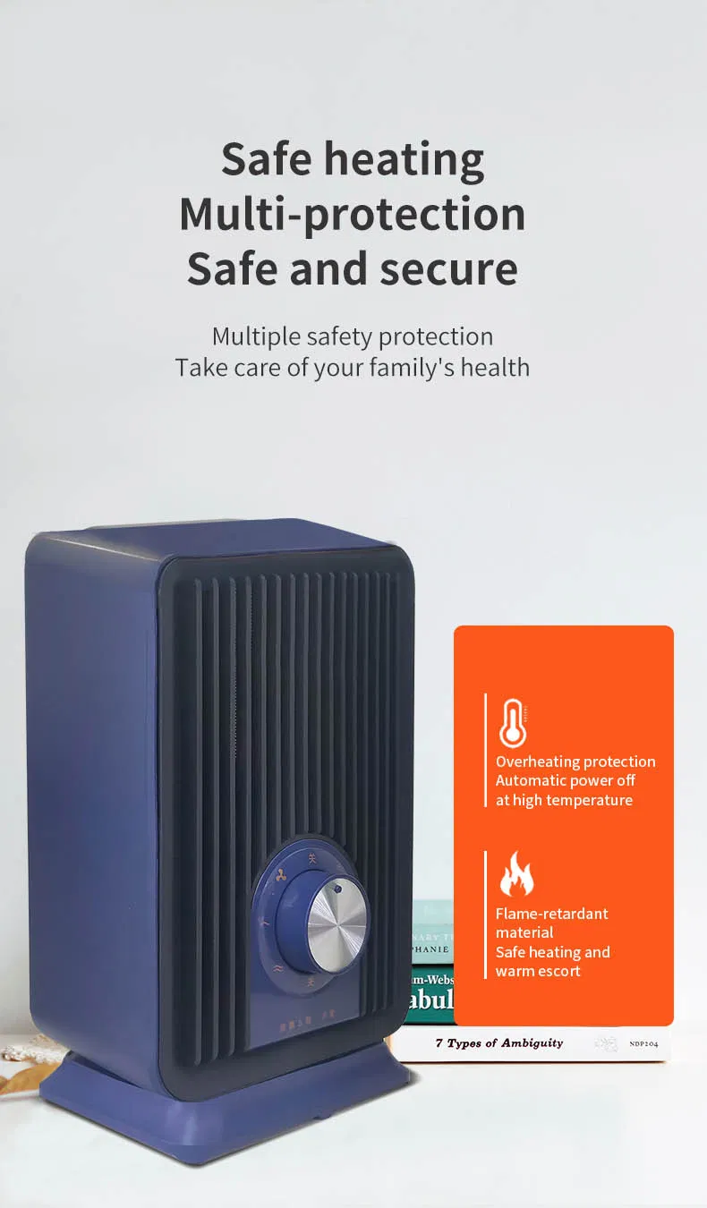 Over Heat Protection Fan Heater for Safe and Efficient Heating