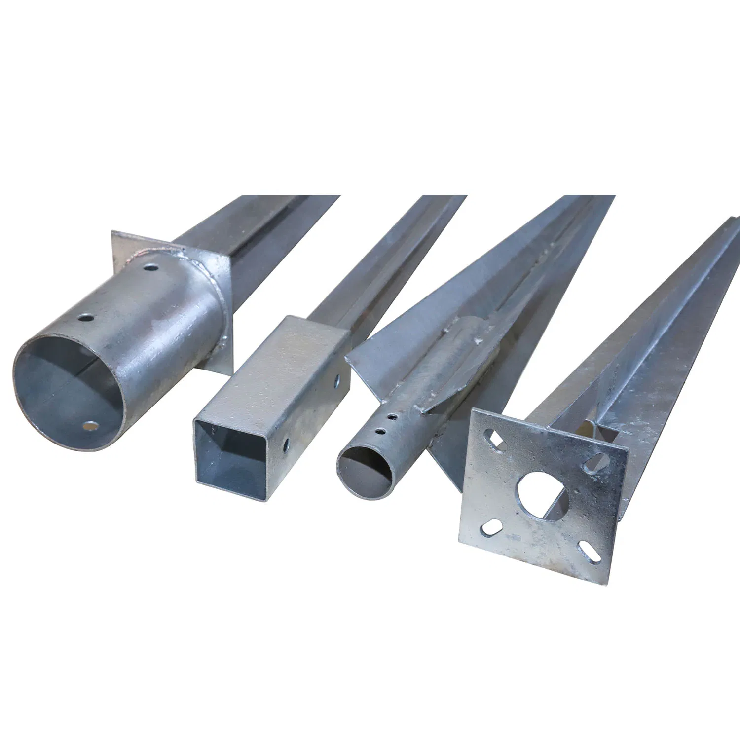 Metal Adjustable Anchor Ground Screw Fence Post Spike