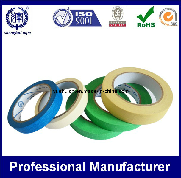 Crepe Paper Tape Masking Tape High Adhesion No Residue