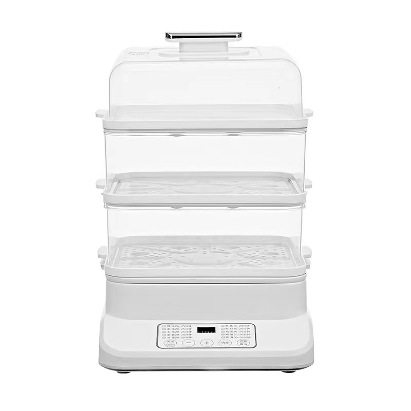 Electric Steamer Cooker Electric Steamer Cook Dim Sum Electric Steamer for Food Egg Steamer Electric Egg Boiler Electric Egg Steamer