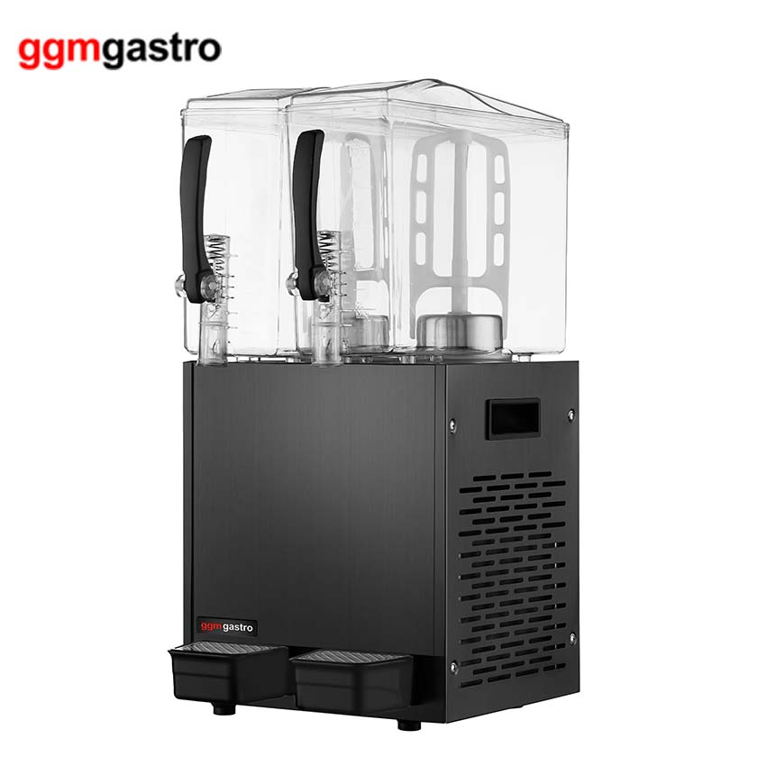 Commercial 2 Tanks Electrical Drink Cold Beverage Machine Fruit Juice Dispenser