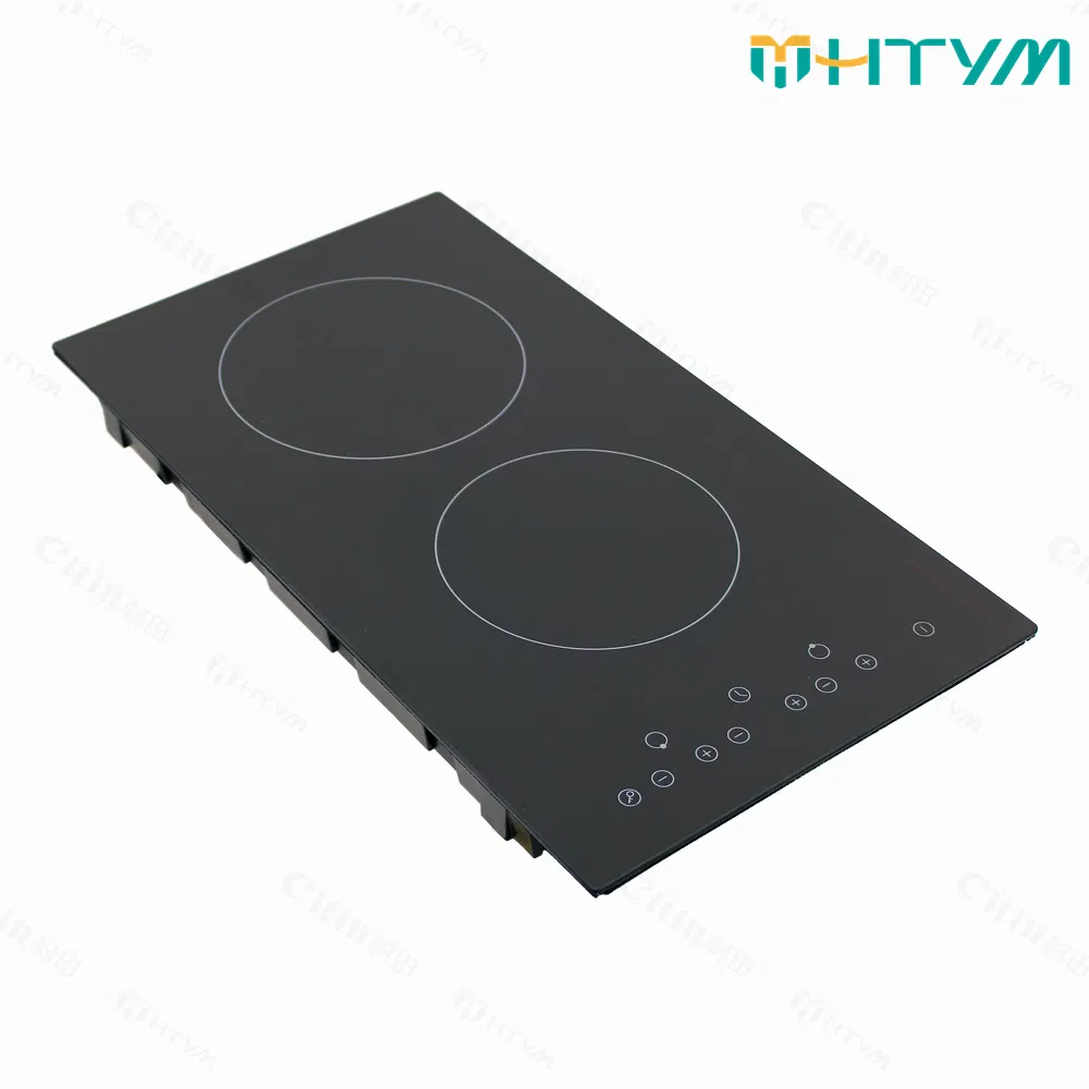 Auto-Adjust Dual Induction Cooktop - Vertical 1800W Smart Heating