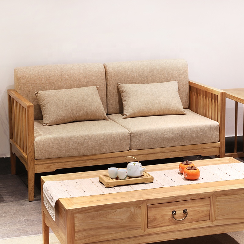 Мебель для гостиной китайский стиль массив дерева диван стол стулья 6 предметов