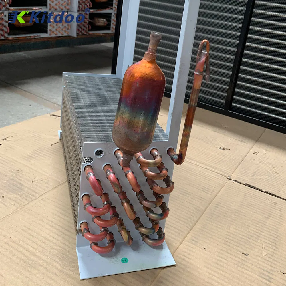 Copper Tube Gold Fin Evaporator for Heat Pump