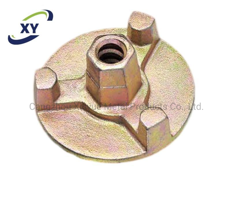 Трехкрылая анкерная гайка для опалубки и строительных лесов