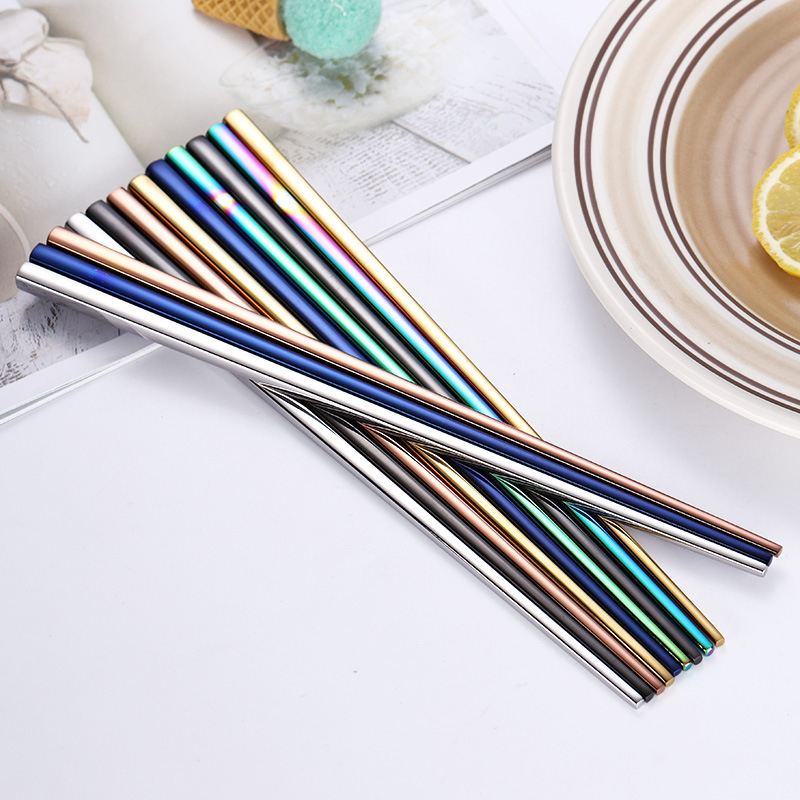 Food Grade Reusable Stainless Steel Chopsticks Korean Japanese Chopsticks
