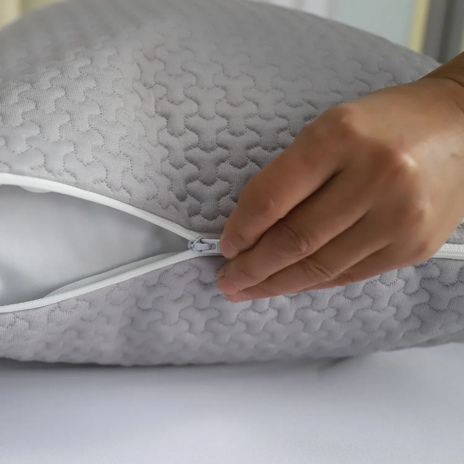 Waterproof Bamboo Pillow Cover Protector for Hotel Bedding