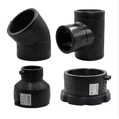 Jiuyang OEM Elbow Tee Coupling Reducing PE Pipe Fitting HDPE Original Electrofusion Fitting