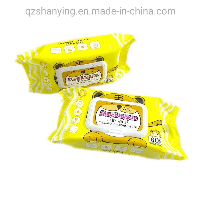 Stylish Baby Wet Wipes with Cute Packaging for Easy Use