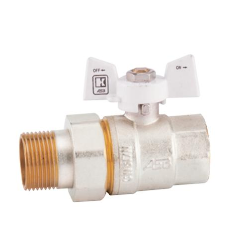 Plumbing Supply Brass Valve Supplier Brass Water Control Valve Union Ball Valves Angle Union Ball Valve