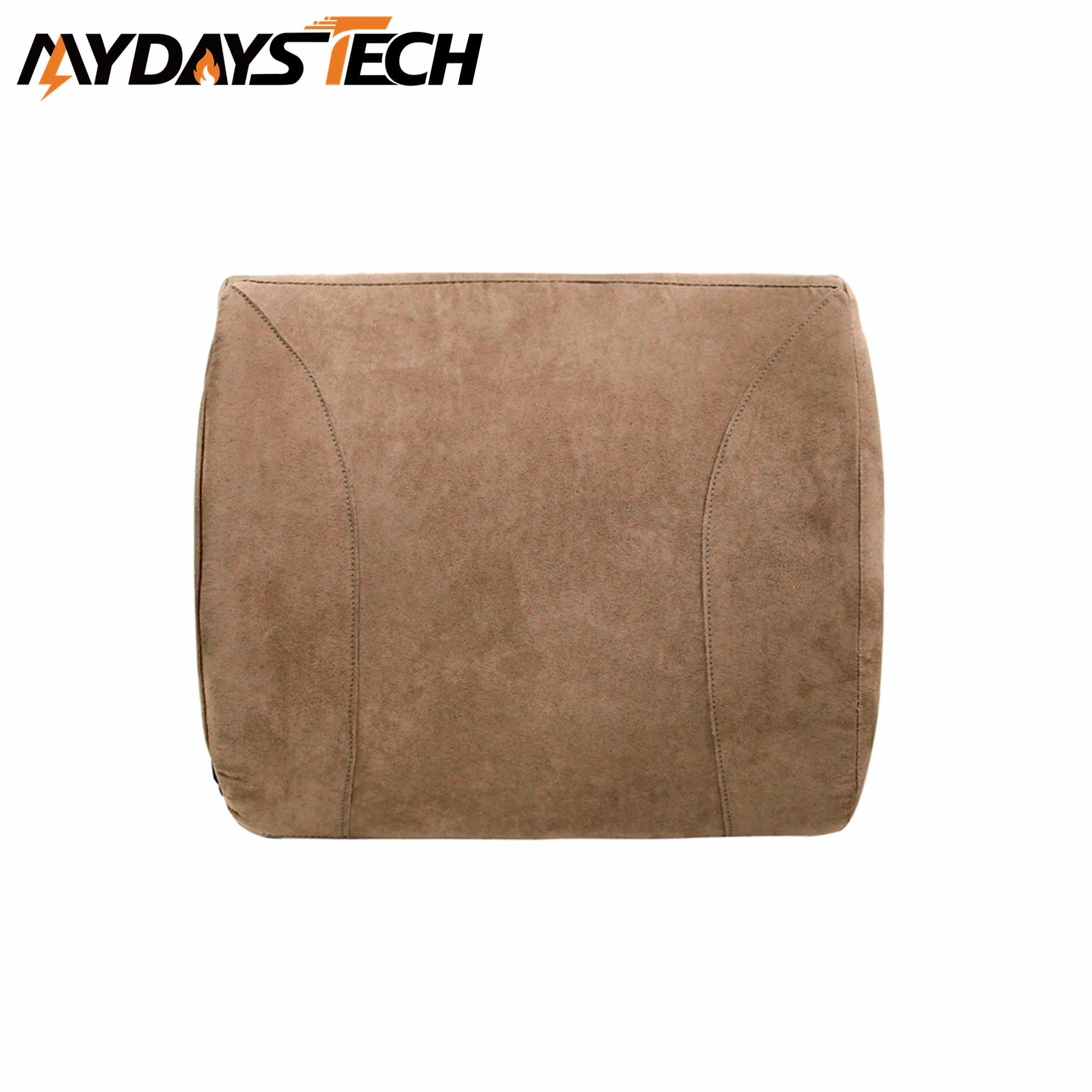 Mydays Tech Adjustable Heated Lumbar Support Pillow Lower Back Cushion for Office Chair Auto Seat