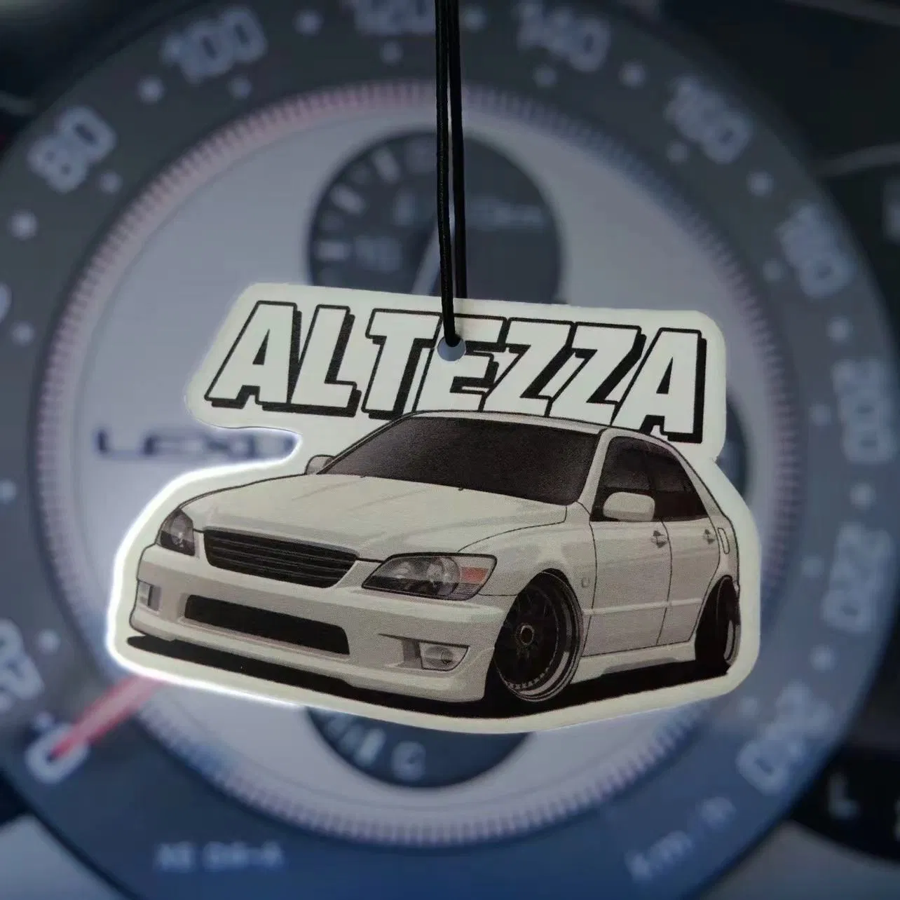 Luxurious Custom Jasmine and Green Apple Car Air Freshener