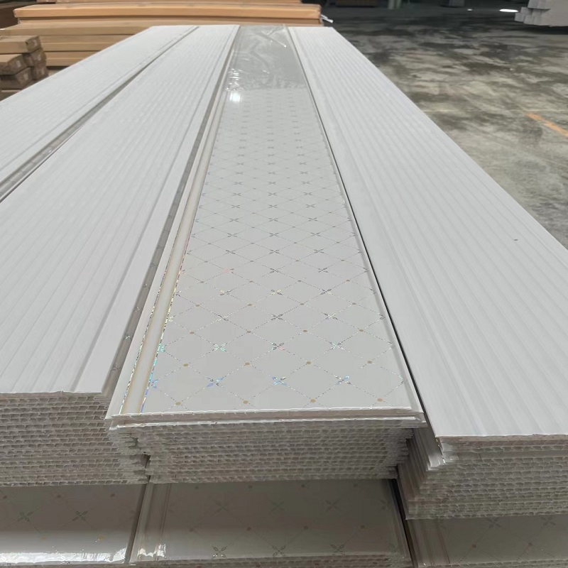 PVC Ceiling Board Factory Price New High Glossy PVC Ceiling Panel 250mm Width