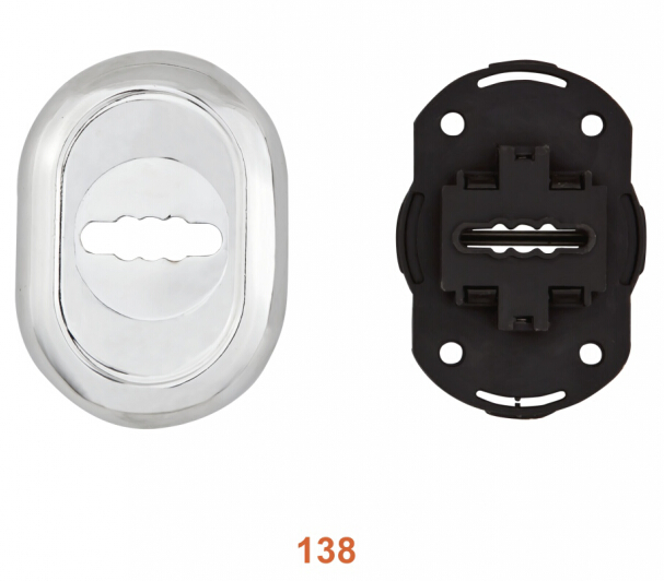 High Quality Zinc Alloy/ Steel Security Door Lock Escutcheon Cylinder Cover Protector (138)