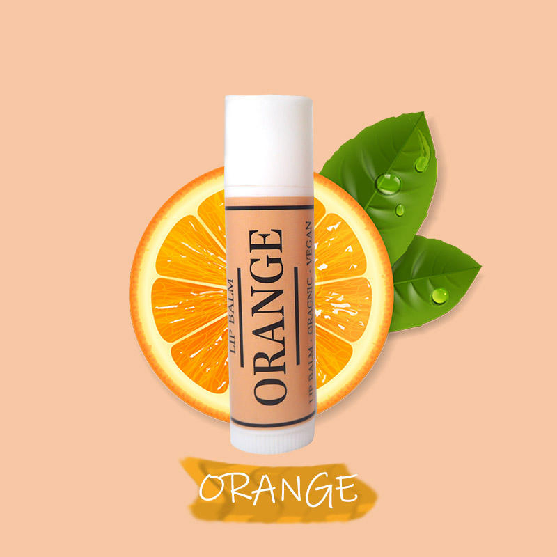 Aixin Beauty Cosmetics Skin Care Chapstick Lip Moisturizing Gloss 9 Fruit Flavor Lipstick Embellish Orange Lip Balm
