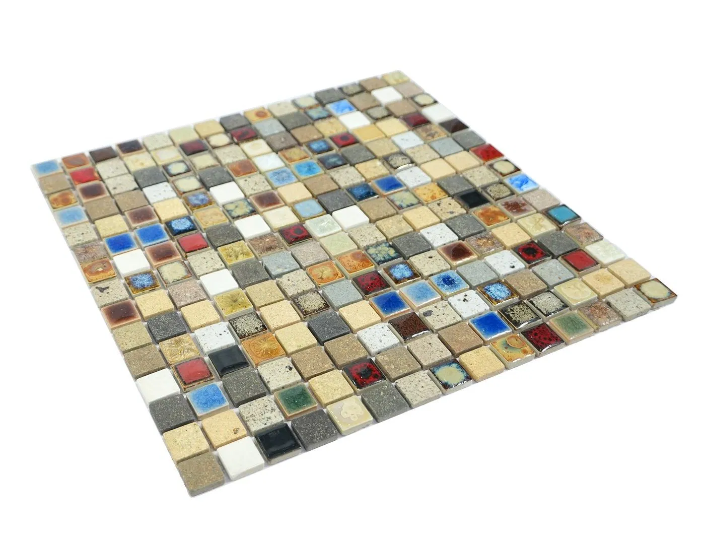 Good Price Blue 3D Wall Panel Blue Tile for Swimming Pool PCS Bathroom Floor Tiles Exhibition