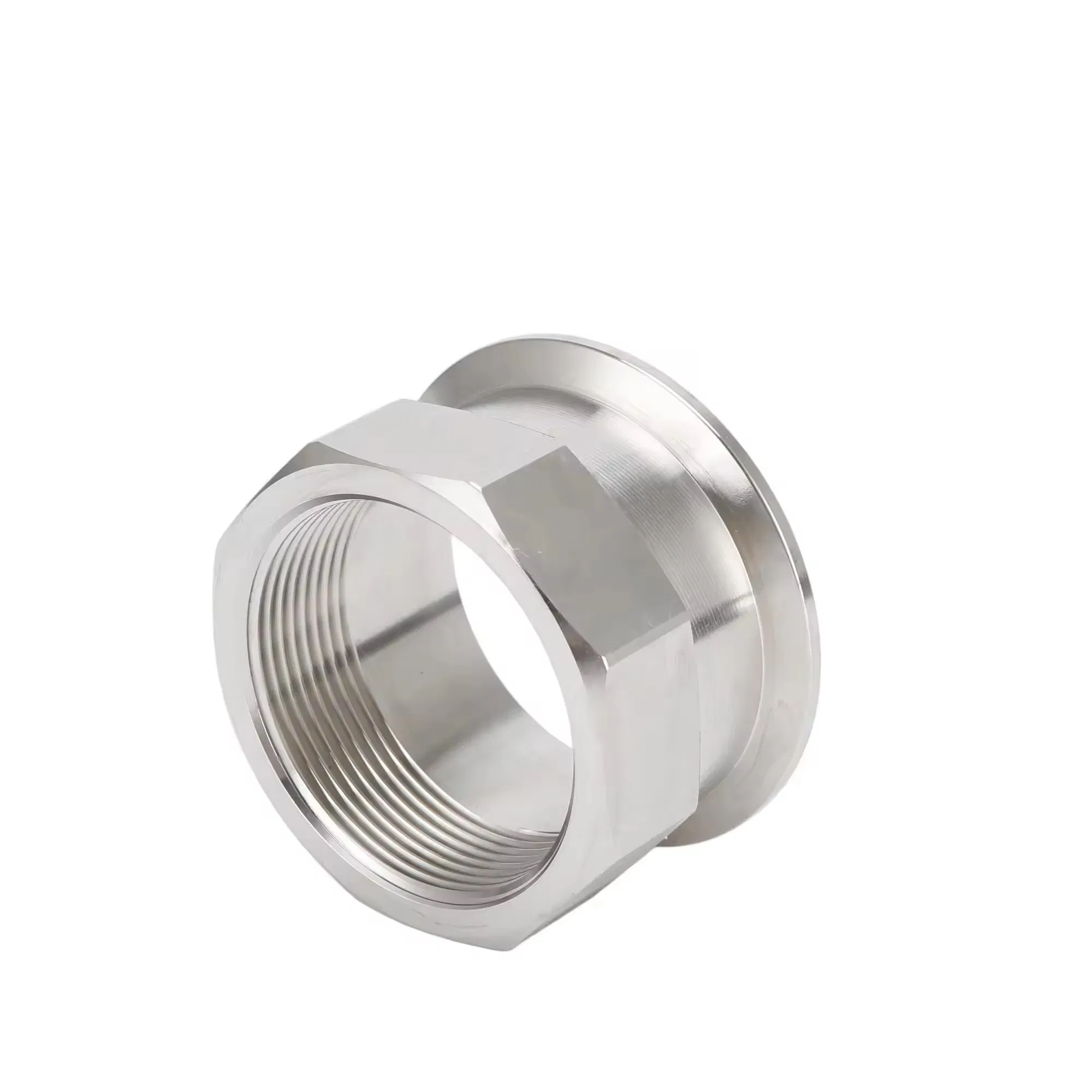 Sanitary Stainless Steel 304 316 Quick Release Female Fittings High Quality Pipe Fitting Female Thread Ferrule Adapter