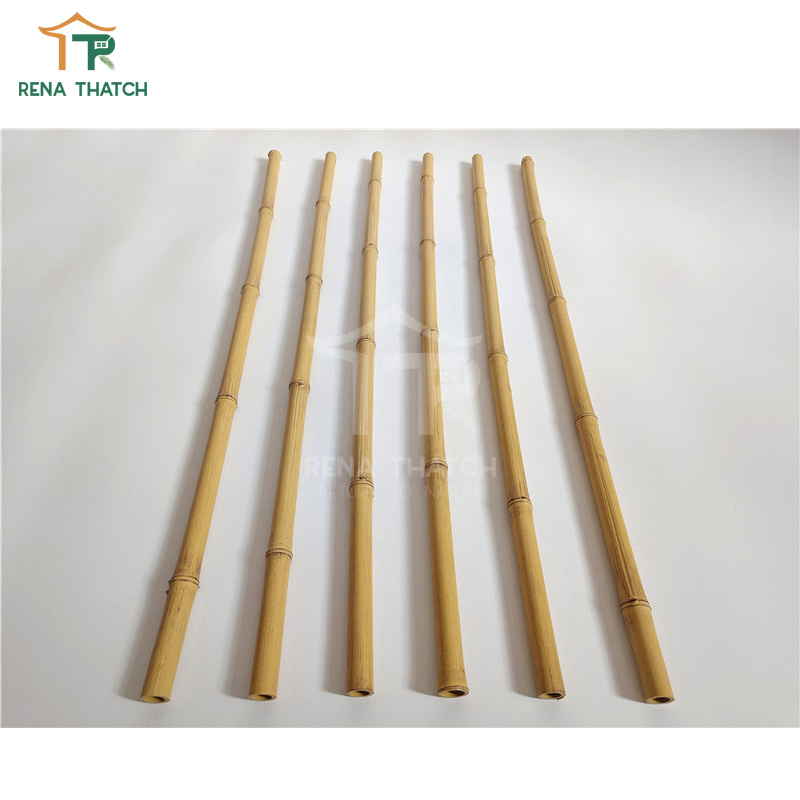 Hot Sale Cheap Thin Plastic Bamboo Fence Synthetic Bamboo Panels Garden Screening PVC Synthetic Bamboo Reed Fence