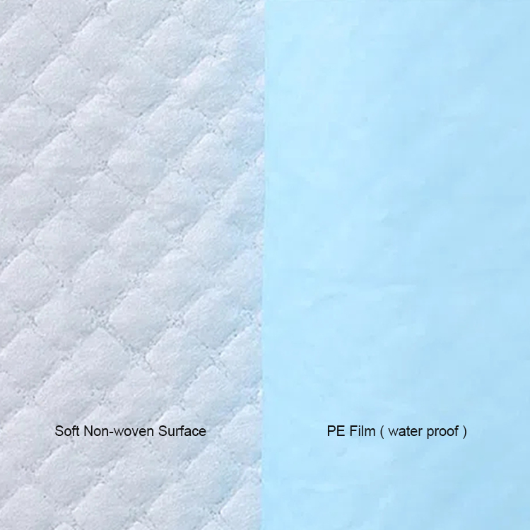 Disposable Hospital Medical Care Underpad Adult Incontinence Underpad Nursing Pad Blue Pad Adult Maternity Care Bed Pads Old People Elderly Care Products