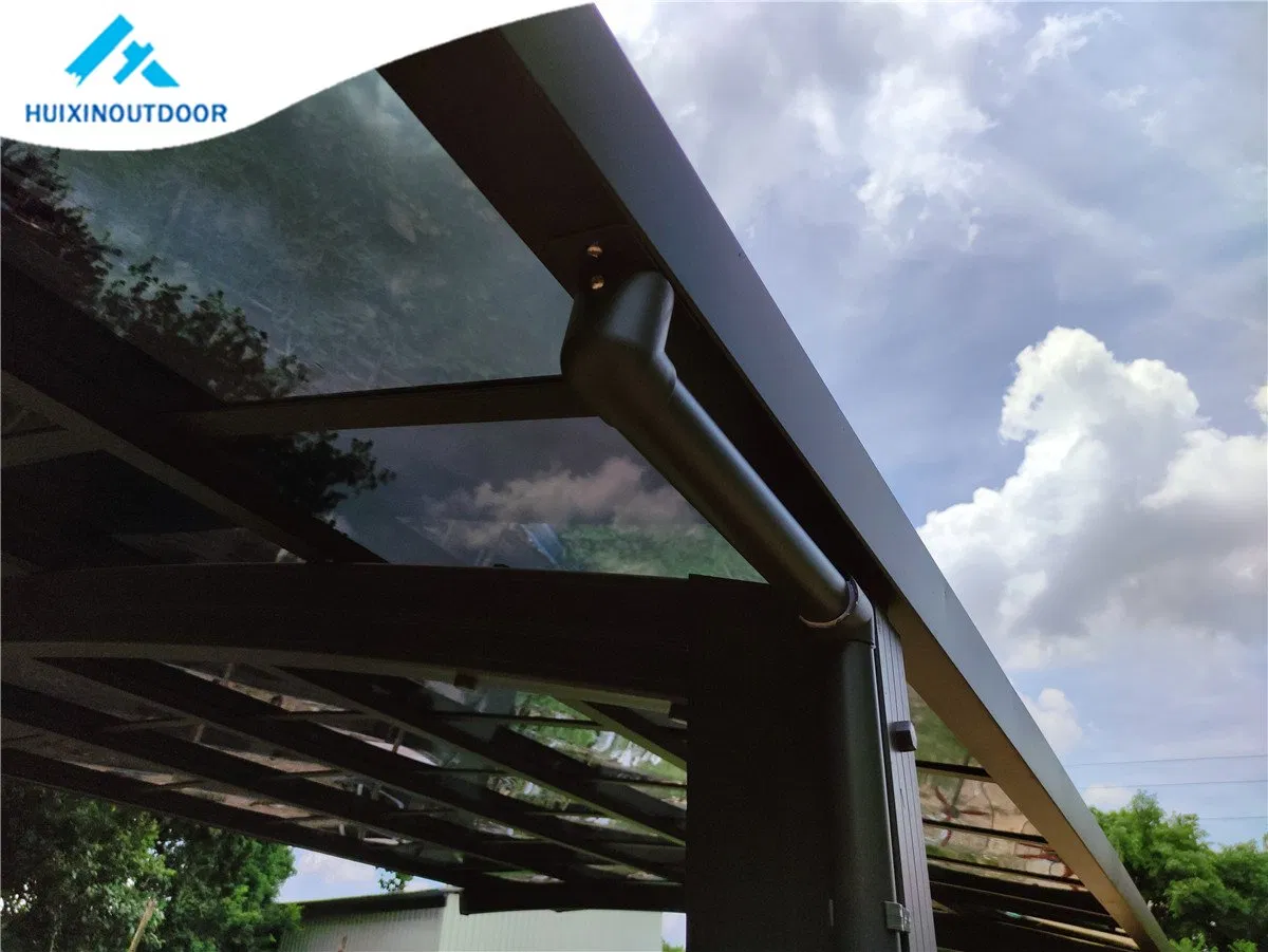 Weather Resistant Outdoor Roof Car Parking Shed Aluminium Metal Carport Canopy Polycarbonate Car Shelter
