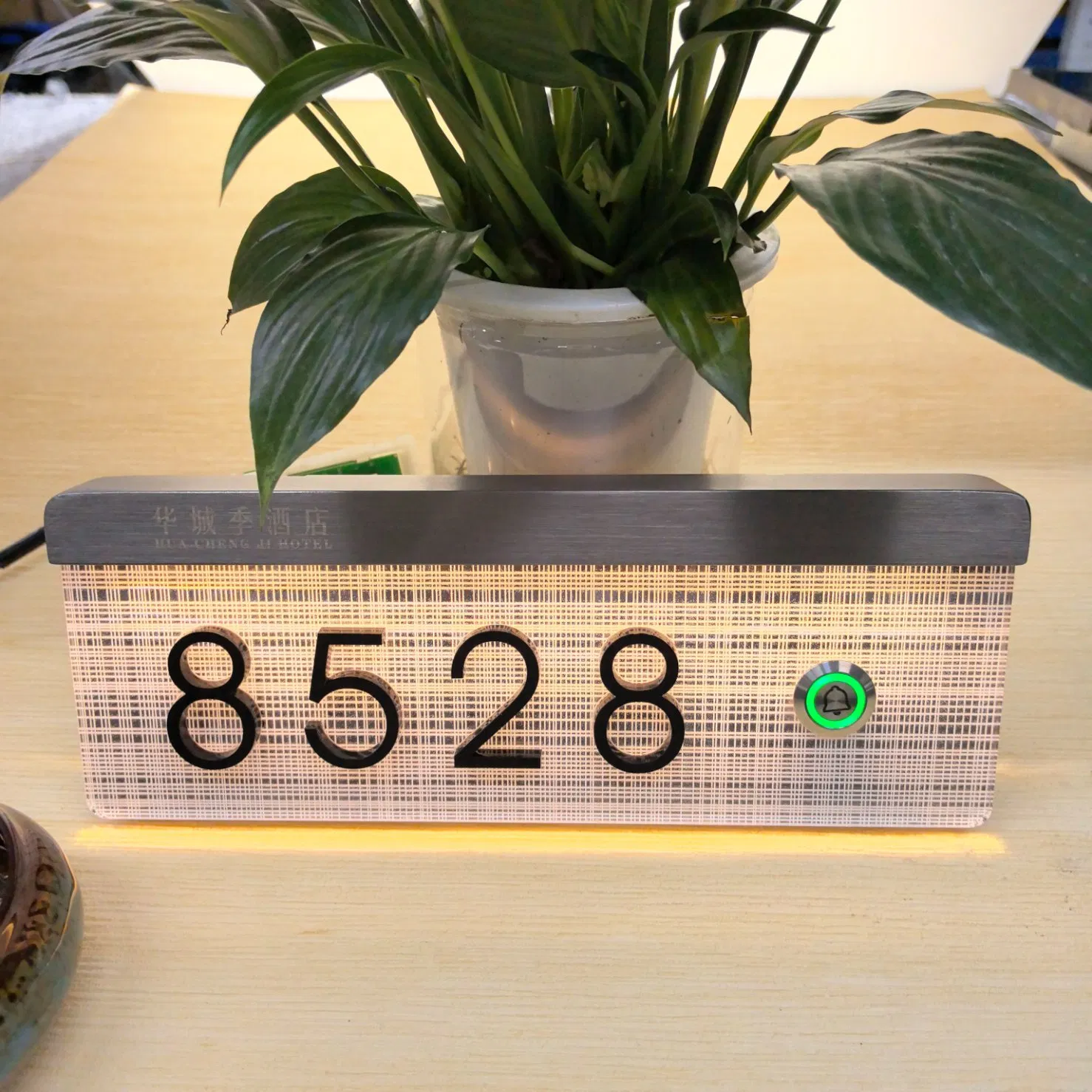 Hotel Digital Doorplate with Room Number LED Sign