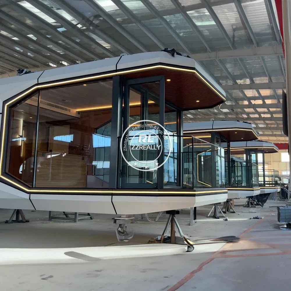 Prefabricated House with Factory Price OEM Prefab Portable Mobile House Space Capsule House