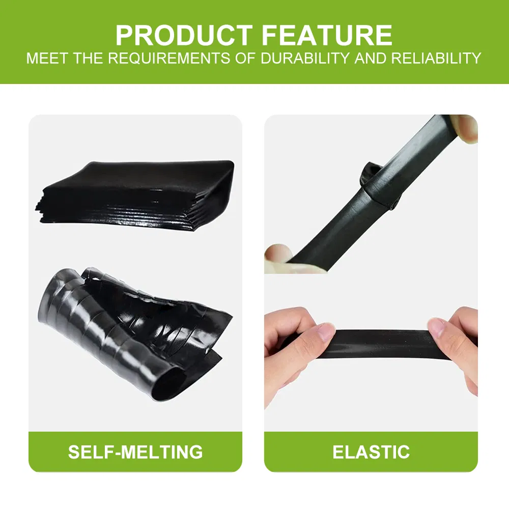 Heavy-Duty Self-Adhesive PVC Pipe Repair Tape for Quick Fixes