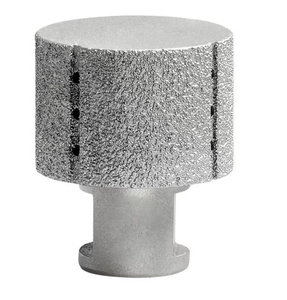 High-Quality Vacuum Brazed Finger Bit for Unfolded Concrete Grinding