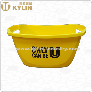 High Quality Transparent Large Ice Bucket with Handle