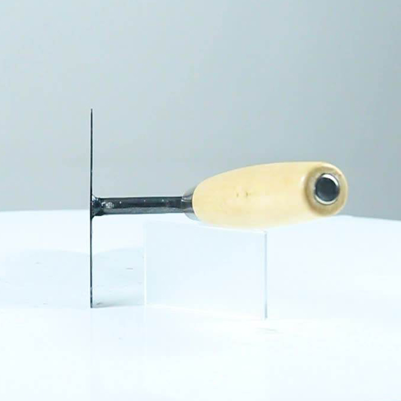 5 to 9 Inch Hand Tools Carbon Steel Polishing Wooden Handle Tile Concrete Plaster Bricklaying Trowel