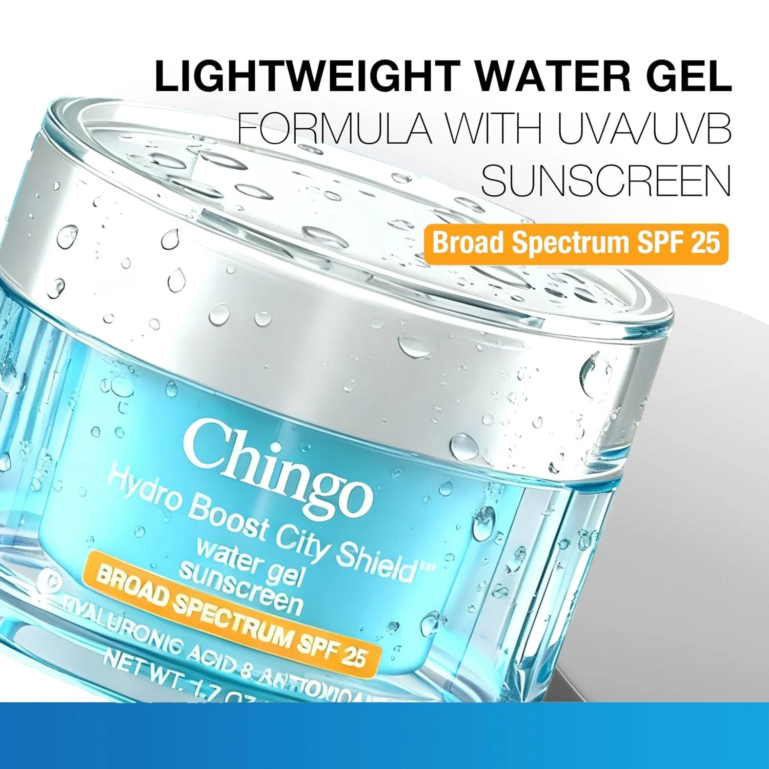 Broad-Spectrum Shield Ageless Hydration and Touchless Feel Sunscreen