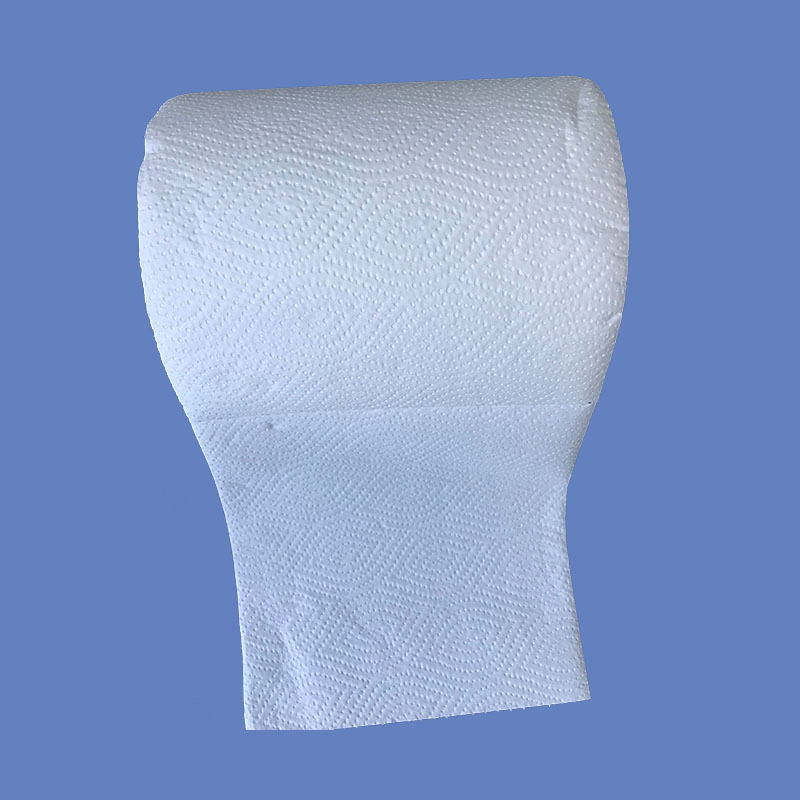 Wholesale 2 Ply Tad Popular Sale Eco-Friendly Disposable Virgin Wood Pulp Tissue Paper Roll Kitchen Paper Towel Roll