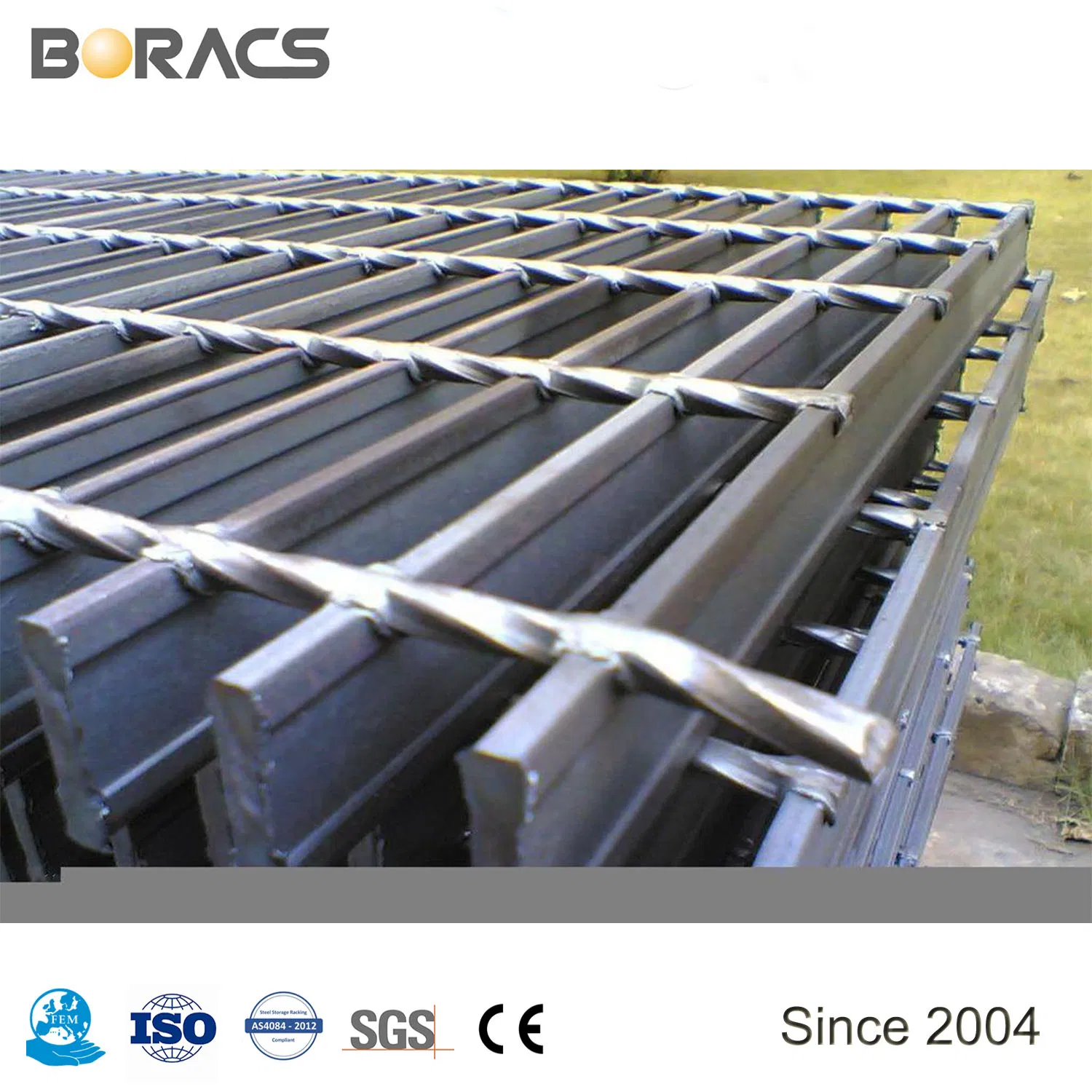 China-Made Galvanized Heavy Duty Steel Grating for Sump, Trench, Covers, Treads