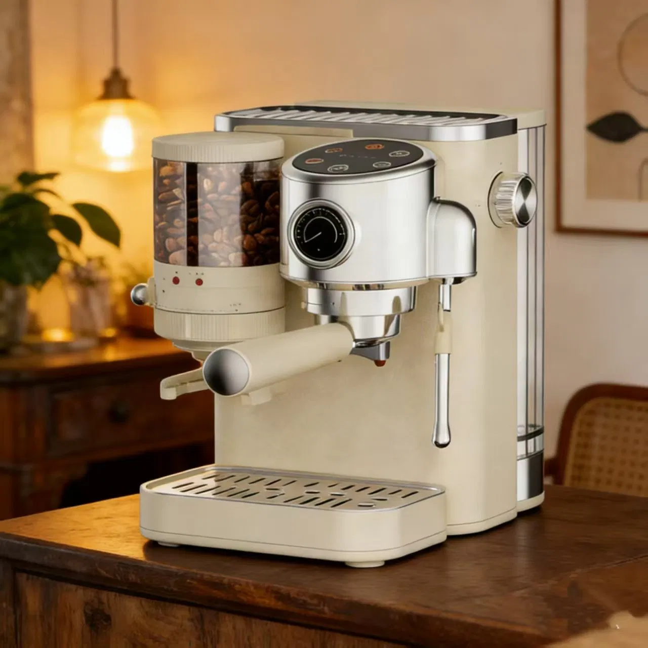 Coffee Machine Spare Parts 3 in 1 Coffeemaker Professional Coffee Machine Cappuccino Espresso Latte